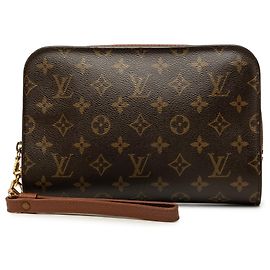 Louis Vuitton Brown Monogram Orsay Castaño