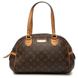 Louis Vuitton Brown Monogram Montorgueil PM Brown
