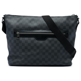 Louis Vuitton Black Damier Graphite Mick GM Black