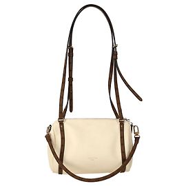 Bolsa de ombro Louis Vuitton Express PM em couro de bezerro branco Branco Cru