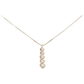 Autre Marque Collana di diamanti Au750 Rosa