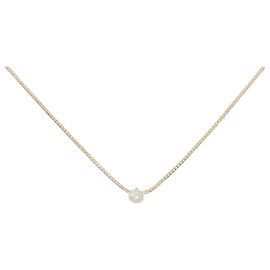 Autre Marque Colar de Diamantes Au750 Dourado