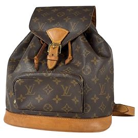 Louis Vuitton Montsouris MM Backpack Brown