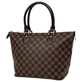 Bolsa de mão Louis Vuitton Saleya PM Tote Bag Marrom