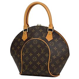 Sac à main Louis Vuitton Ellipse PM Marron