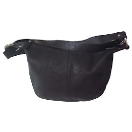 Bolsa de ombro Furla em pele Castanho escuro