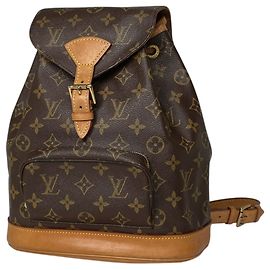 Louis Vuitton Montsouris MM Backpack Brown