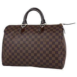 Louis Vuitton Speedy 35 Handtasche Braun