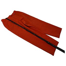 Vintage Dior Wollhose Leuchtend Orange S Orange