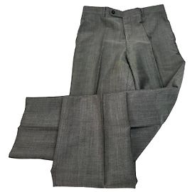 Vintage Dior Wool Pants Grey Dark grey