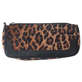 Pochette Dolce & Gabbana Leopardata Nero Stampa leopardo