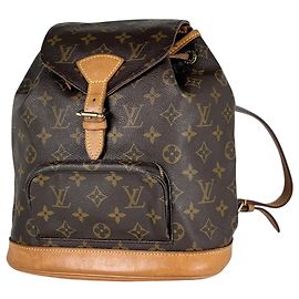Sac à dos Louis Vuitton Montsouris MM Marron