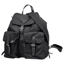 Prada Re-Nylon Backpack Black
