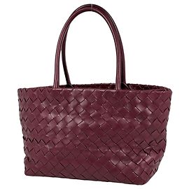 Bottega Veneta Bordeaux Handbag Dark red