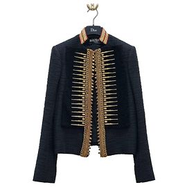 Autre Marque Chaqueta Militar Balmain Paris Sz.38 de segunda mano Otro