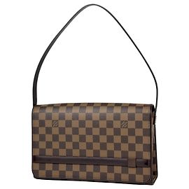 Borsa a tracolla lunga Louis Vuitton Tribeca Marrone