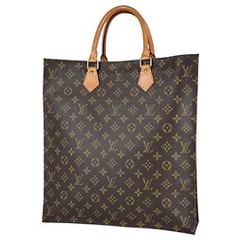 Louis Vuitton Sac Plat Tote Bag Braun