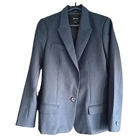 ISABEL MARANT Blazer in lana blu navy Blu scuro