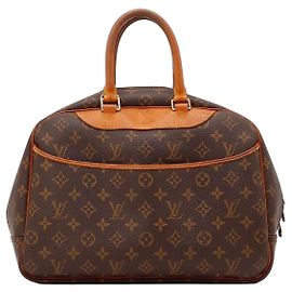 Louis Vuitton Monogram Speedy 30 Handtasche aus braunem Leder Braun