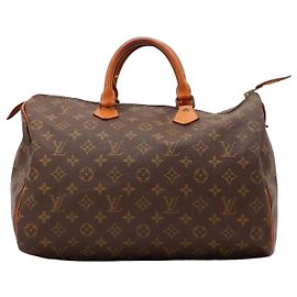 Louis Vuitton Speedy 30 Monogram Canvas Brown Marron