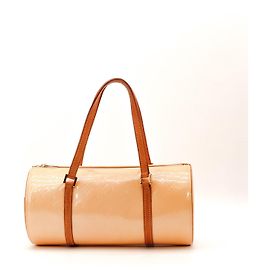 Bolso Louis Vuitton Monogram Vernis Papillon en piel charol beige Beige