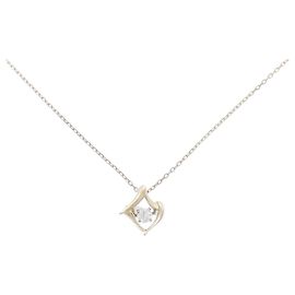 Autre Marque Collana in oro giallo K10 e diamanti D'oro