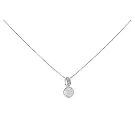 Autre Marque Collier en diamant Pt900 Pt850 Argenté
