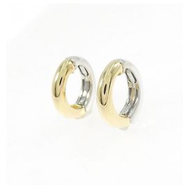 Autre Marque Pendientes LuxUness Au750 2way Oro Dorado