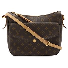 Borsa a tracolla Louis Vuitton Mabillon Monogram Marrone