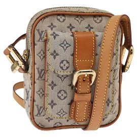 LOUIS VUITTON Monogram Mini Juliet PM Shoulder Bag Blue M92005 LV Altro