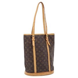 LOUIS VUITTON Monogram Bucket GM Shoulder Bag M42236 LV Altro