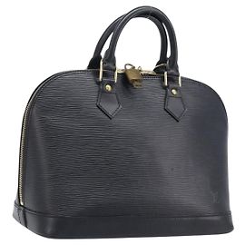 LOUIS VUITTON Sac à main Epi Alma Noir Black M52142 LV Autre