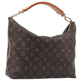LOUIS VUITTON Monogram Sully PM Hand Bag M40586 LV Autre