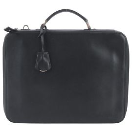 Maletín Prada de piel negra Negro