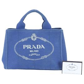 Saco Tote Prada Canapa BN2439 Azul