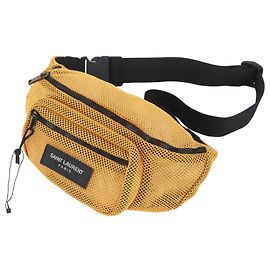 Autre Marque Bolsa de corpo 2-Way em malha Saint Laurent Paris Laranja
