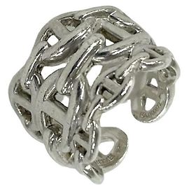 Hermès Hermes Enchainée GM Ring Silber