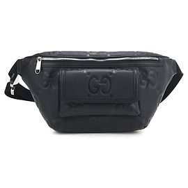 Gucci Jumbo GG Gürteltasche Schwarz