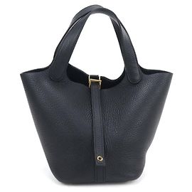 Hermès Hermes Picotin Lock PM Handtasche Schwarz