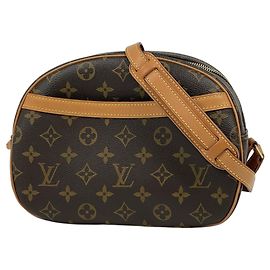 Bolso de hombro Louis Vuitton Blois Castaño