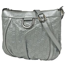 Sac à épaule Gucci Abbey Argenté