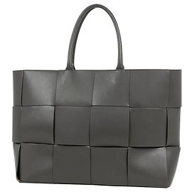 Bottega Veneta Arco Large Ledertote Braun