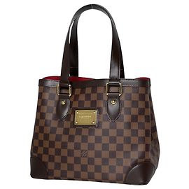 Borsa Tote Louis Vuitton Hampstead PM Marrone Damier ebene