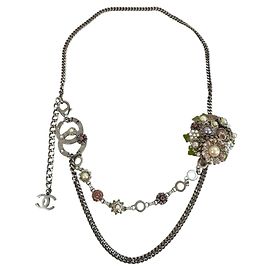 Cinturón Collar de Cadena Floral Chanel CHANEL 05P Multicolor