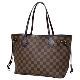 Saco Tote Louis Vuitton Neverfull PM Marrom