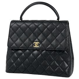 Sac à main Chanel Matelassé Black Noir