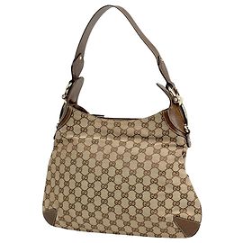 Borsa a tracolla Gucci Horsebit Marrone