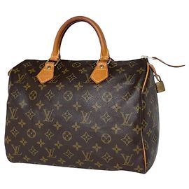Louis Vuitton Speedy 30 Handtasche Braun