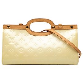 Louis Vuitton Yellow Monogram Vernis Roxbury Drive Autre Jaune