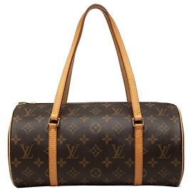 Louis Vuitton Brown Monogram Papillon 30 Castaño